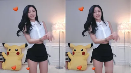 AfreecaTV主播皮丘BJ피츄2020年2月13日直播视频舞蹈剪辑20364933
